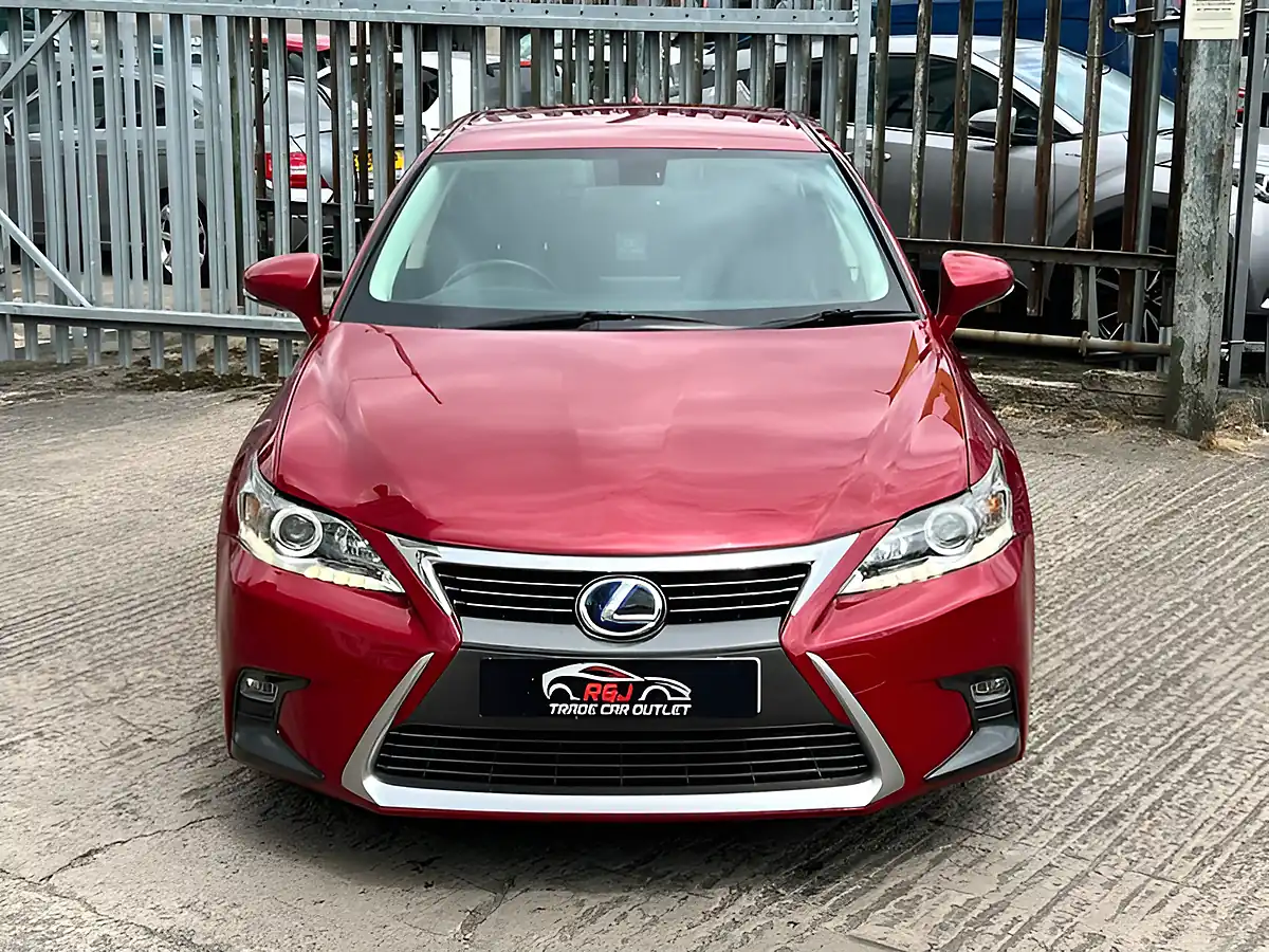 Used 2014 Lexus Ct Luxury Red - Interior and Exterior details 7