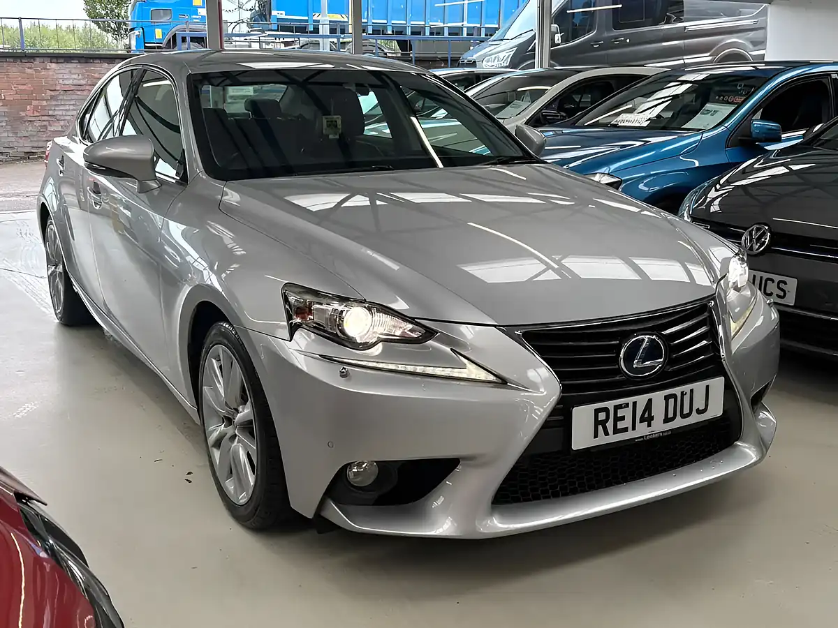 Used 2014 Lexus Is Executive Edition Silver - Front View