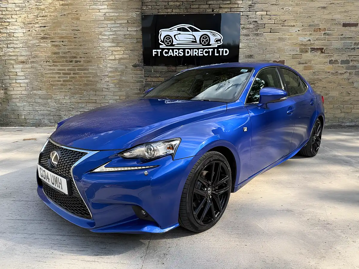 Used 2014 Lexus Is F Sport Blue - Interior and Exterior details 11