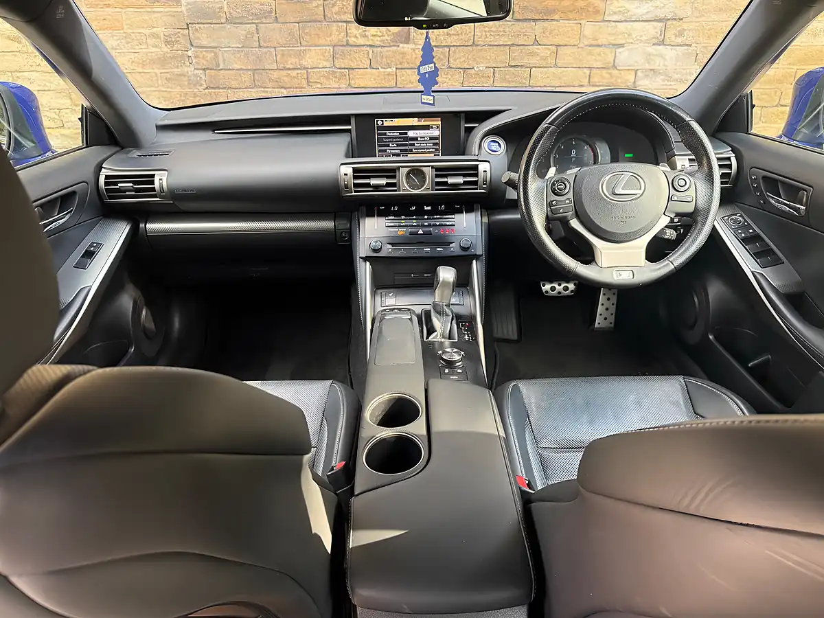 Used 2014 Lexus Is F Sport Blue - Interior and Exterior details 2