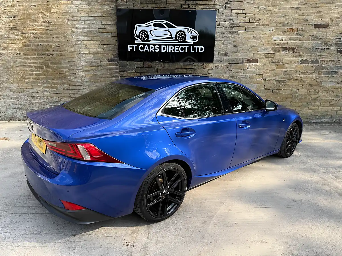 Used 2014 Lexus Is F Sport Blue - Interior and Exterior details 3