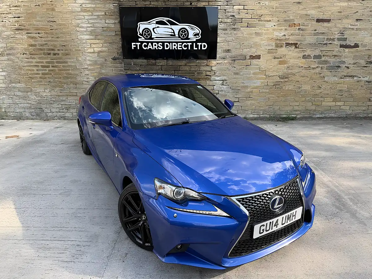Used 2014 Lexus Is F Sport Blue - Interior and Exterior details 4