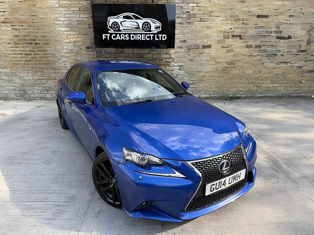 Used 2014 Lexus Is F Sport Blue - Interior and Exterior details 5