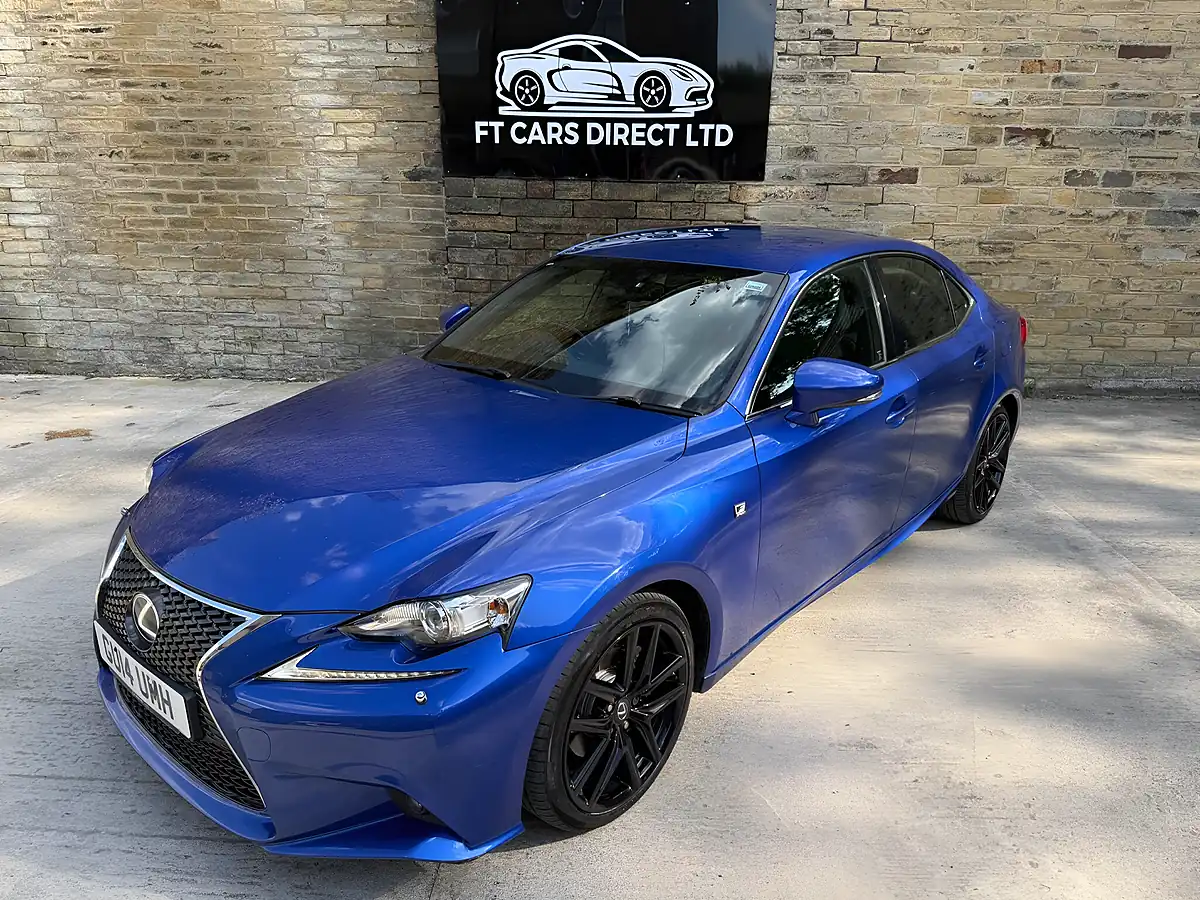Used 2014 Lexus Is F Sport Blue - Interior and Exterior details 7