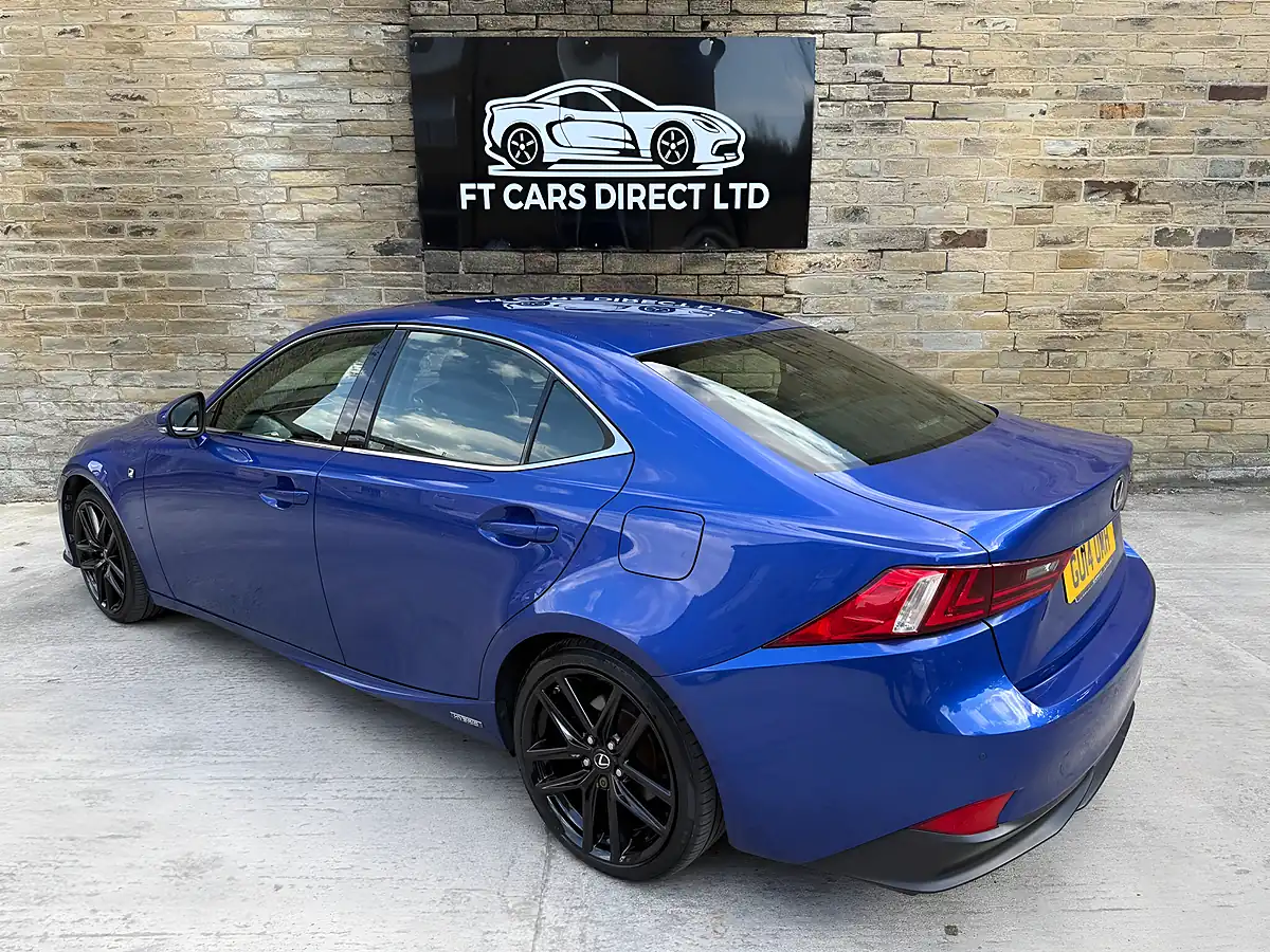 Used 2014 Lexus Is F Sport Blue - Interior and Exterior details 8