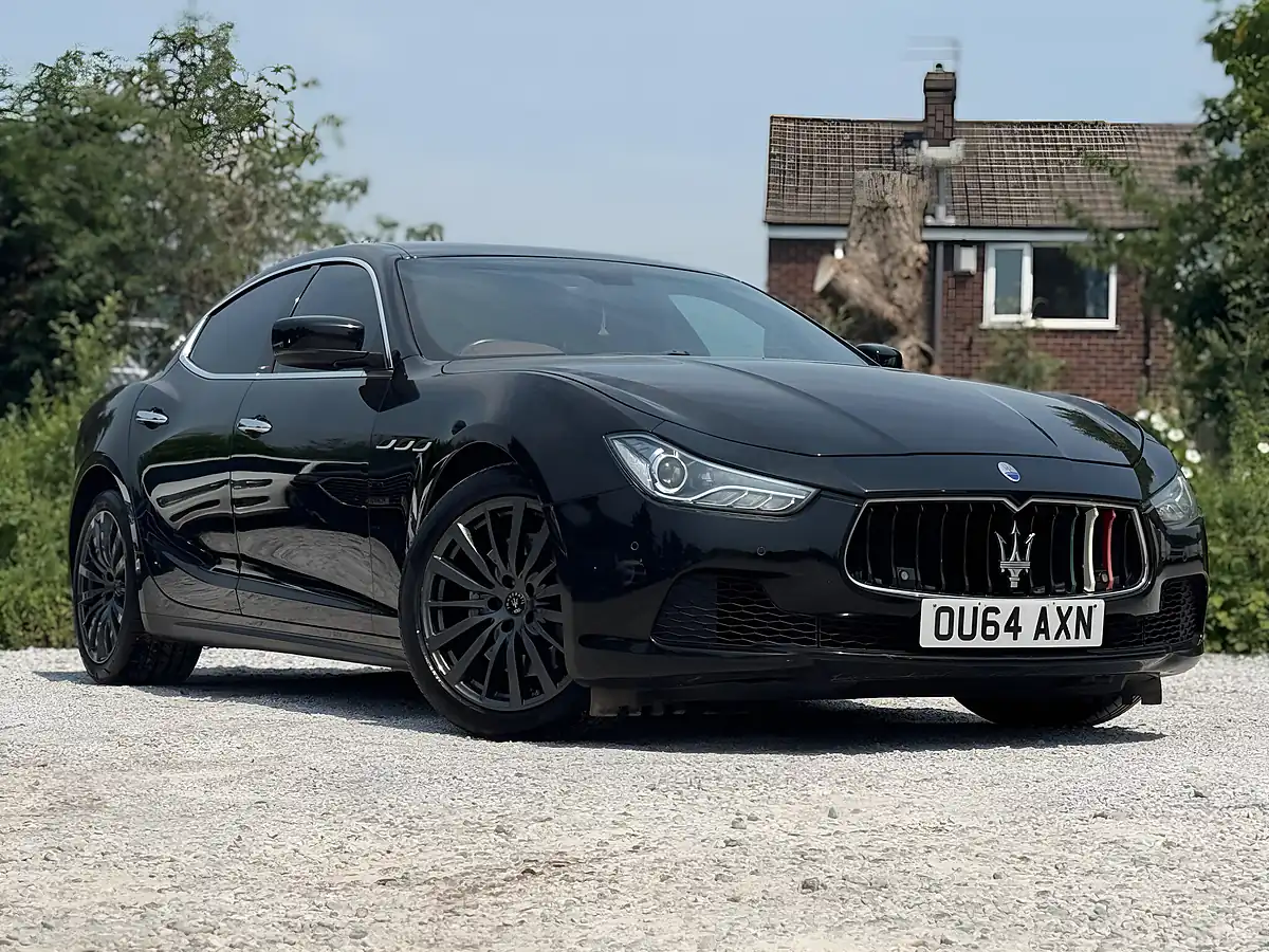 Used 2014 Maserati Ghibli Black - Interior and Exterior details 2