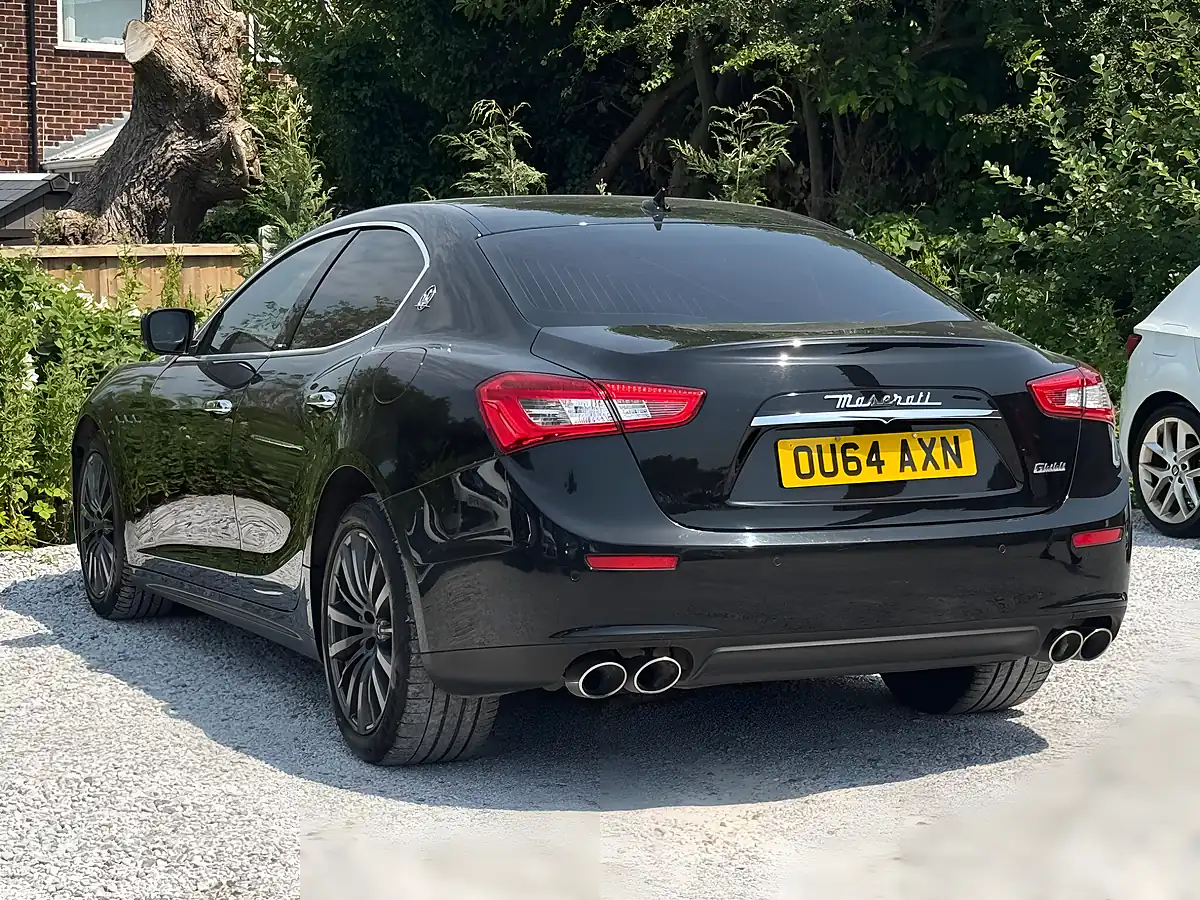 Used 2014 Maserati Ghibli Black - Interior and Exterior details 9