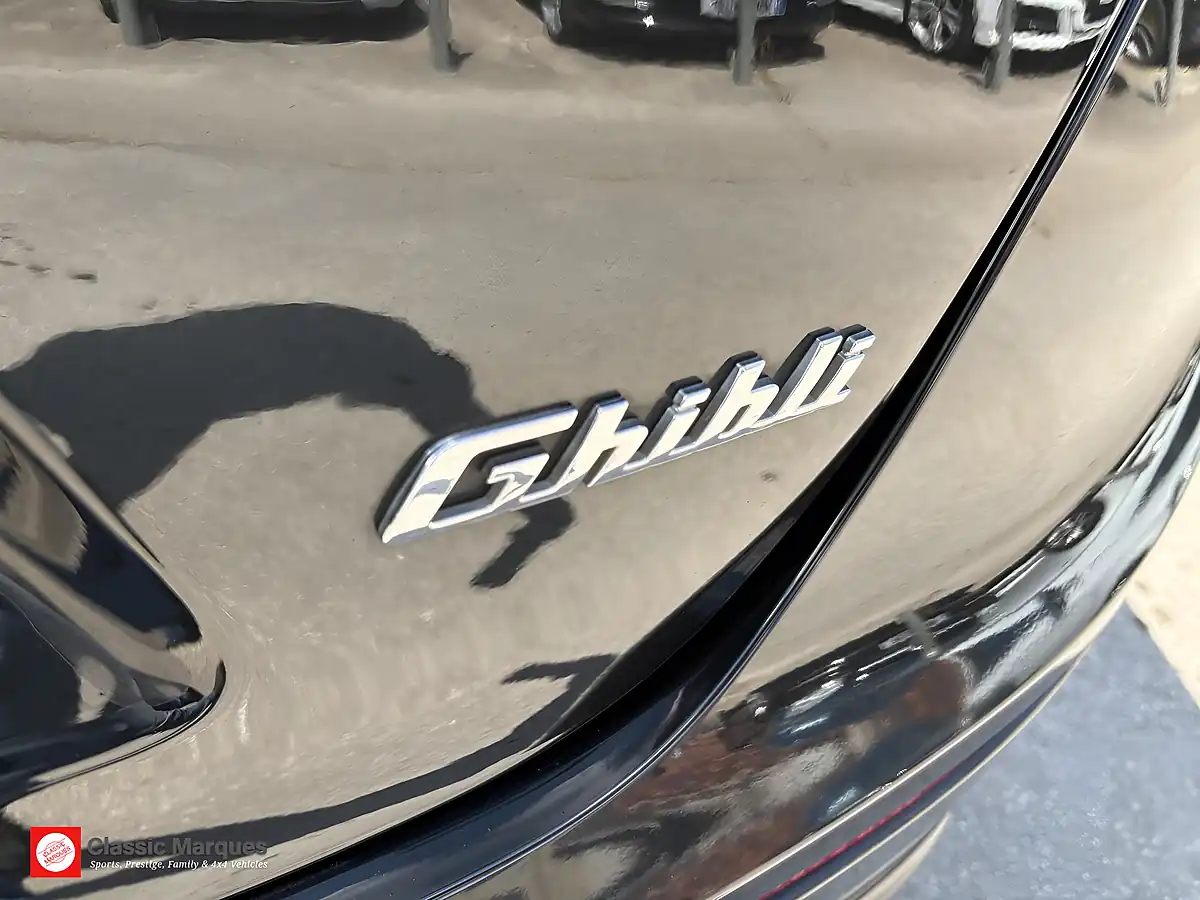 Used 2014 Maserati Ghibli Saloon Black - Interior and Exterior details 10