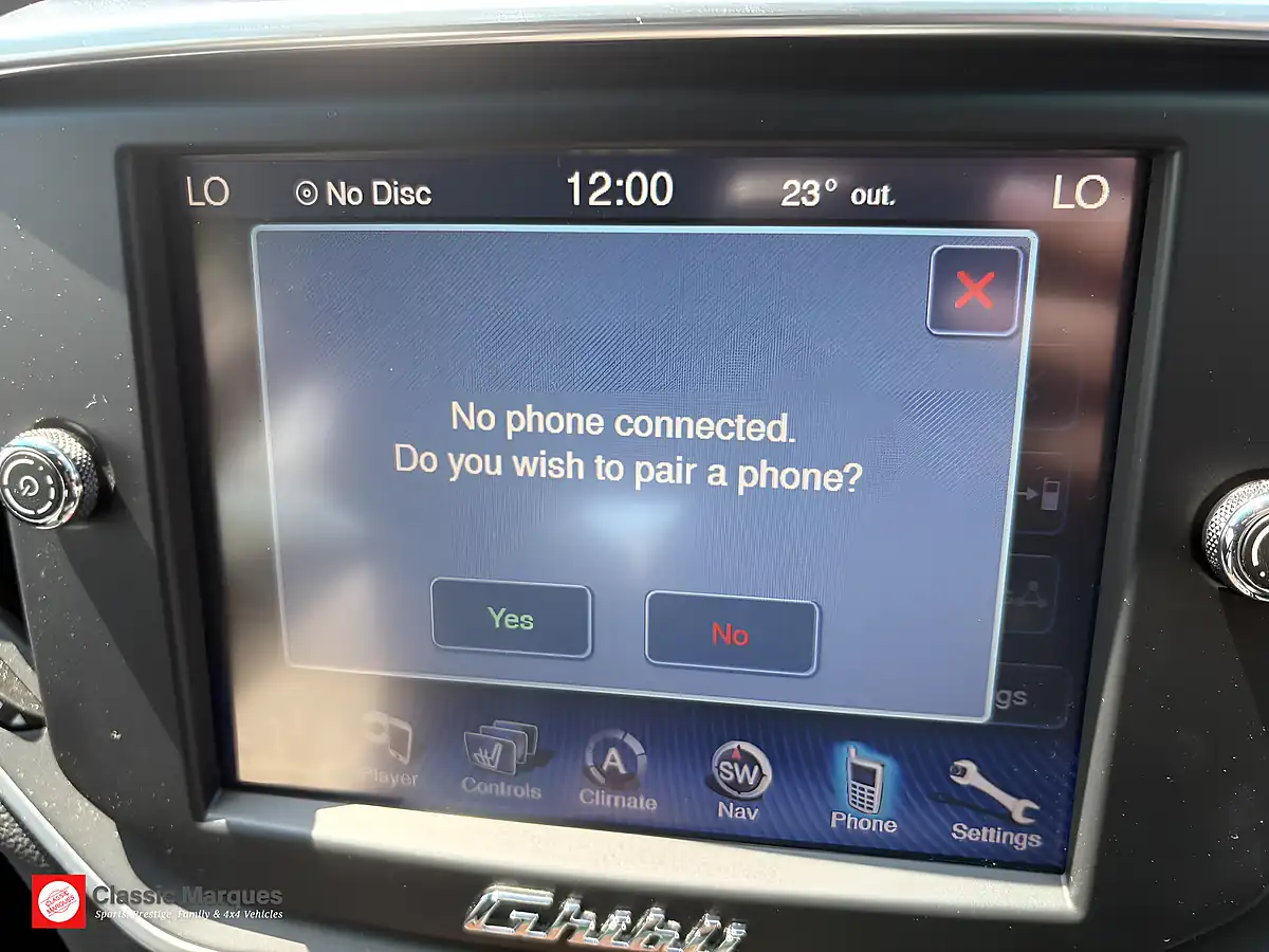 Used 2014 Maserati Ghibli Saloon Black - Interior and Exterior details 17