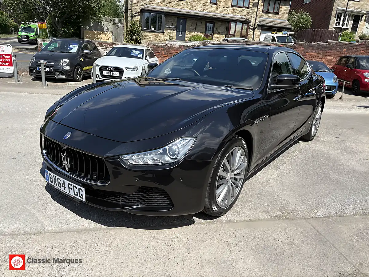 Used 2014 Maserati Ghibli Saloon Black - Interior and Exterior details 4