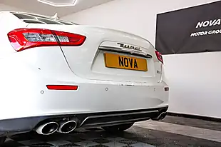 Used 2014 Maserati Ghibli Saloon White - Interior and Exterior details 14