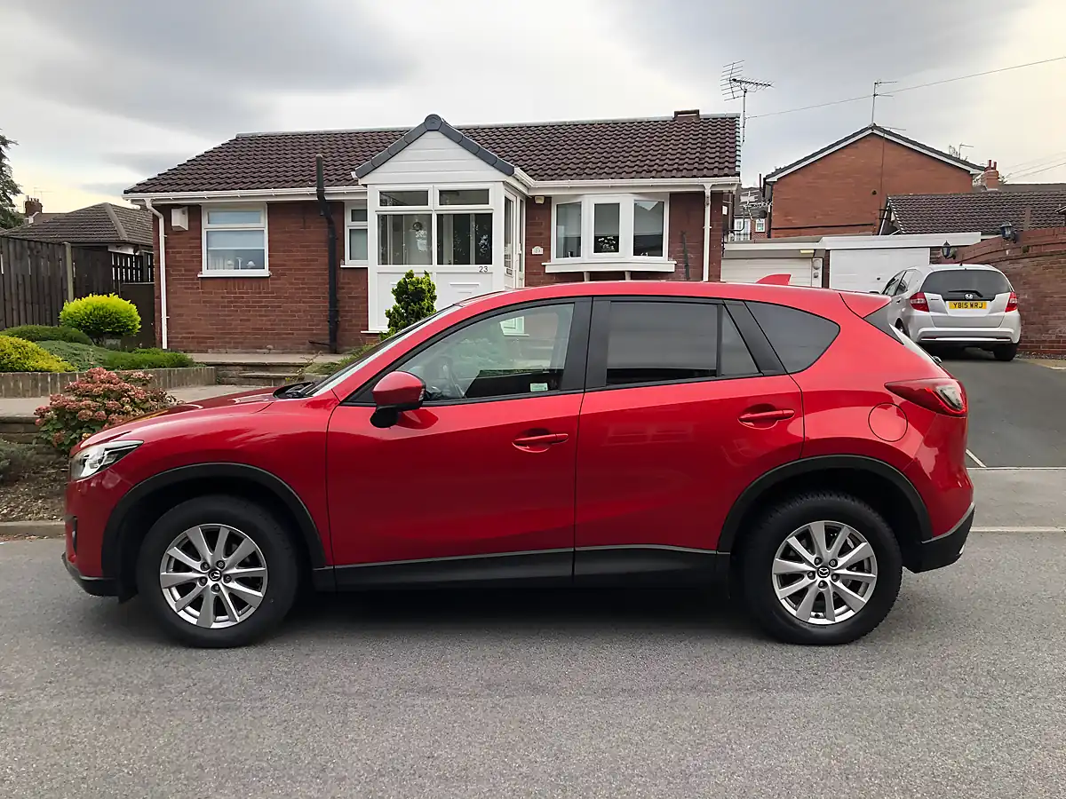 Used 2014 Mazda CX-5 Se-L Red - Interior and Exterior details 3