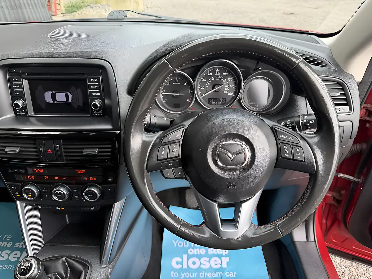 Used 2014 Mazda CX-5 Sport Nav Red - Interior and Exterior details 13