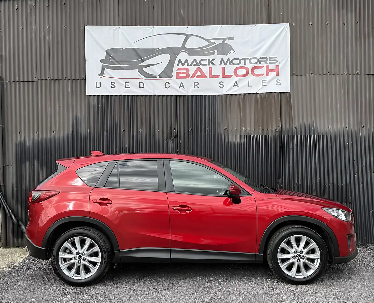 Used 2014 Mazda CX-5 Sport Nav Red - Interior and Exterior details 4