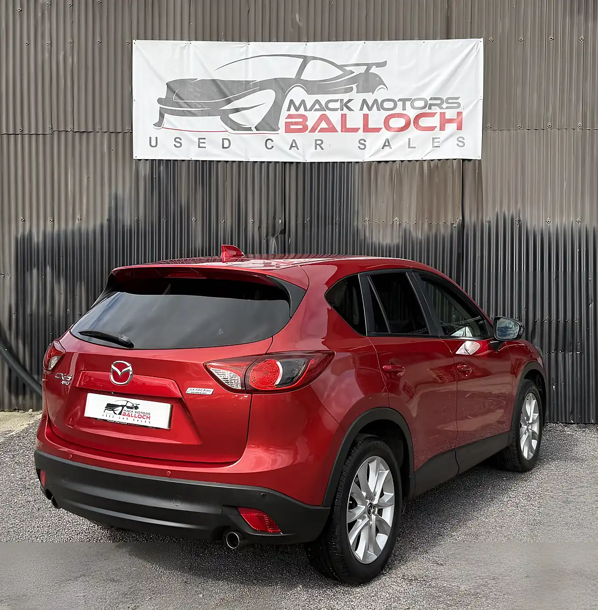 Used 2014 Mazda CX-5 Sport Nav Red - Interior and Exterior details 5