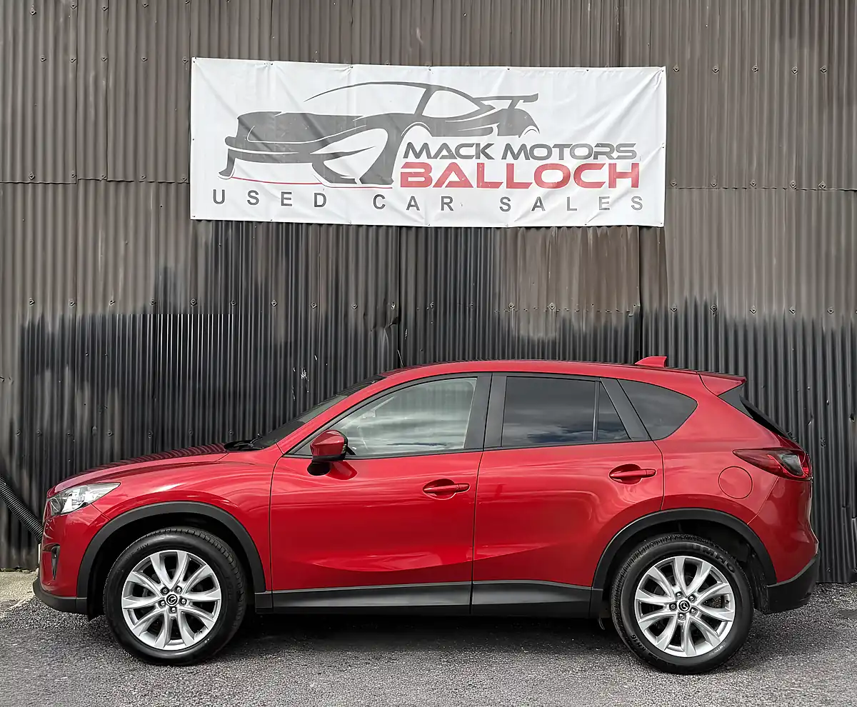 Used 2014 Mazda CX-5 Sport Nav Red - Interior and Exterior details 8