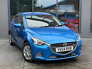Used 2014 Mazda Mazda2 Se-L Blue - Interior and Exterior details 6