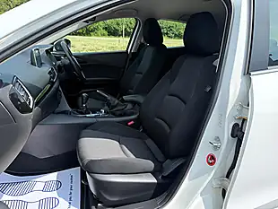 Used 2014 Mazda Mazda3 Se White - Interior and Exterior details 9