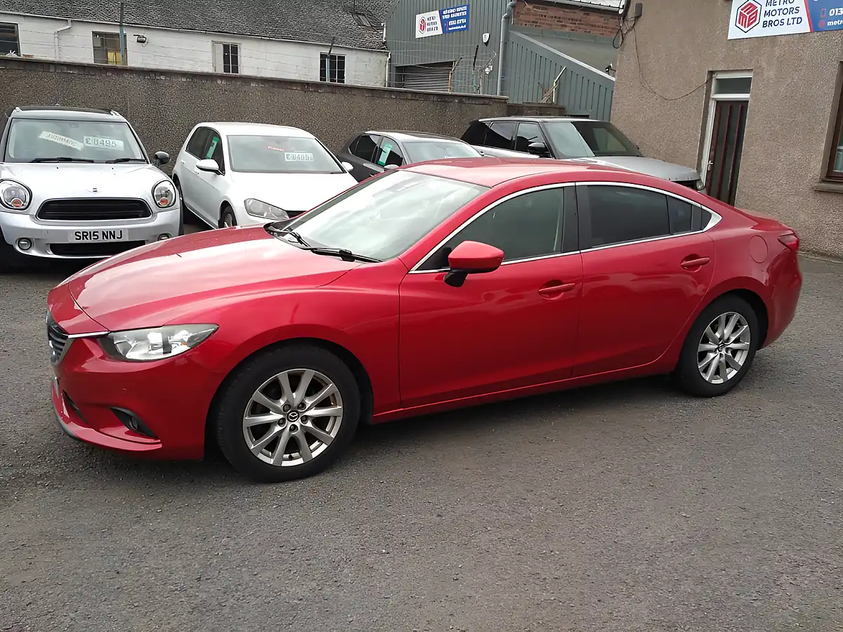 Used 2014 Mazda Mazda6 Se-L Red - Interior and Exterior details 2