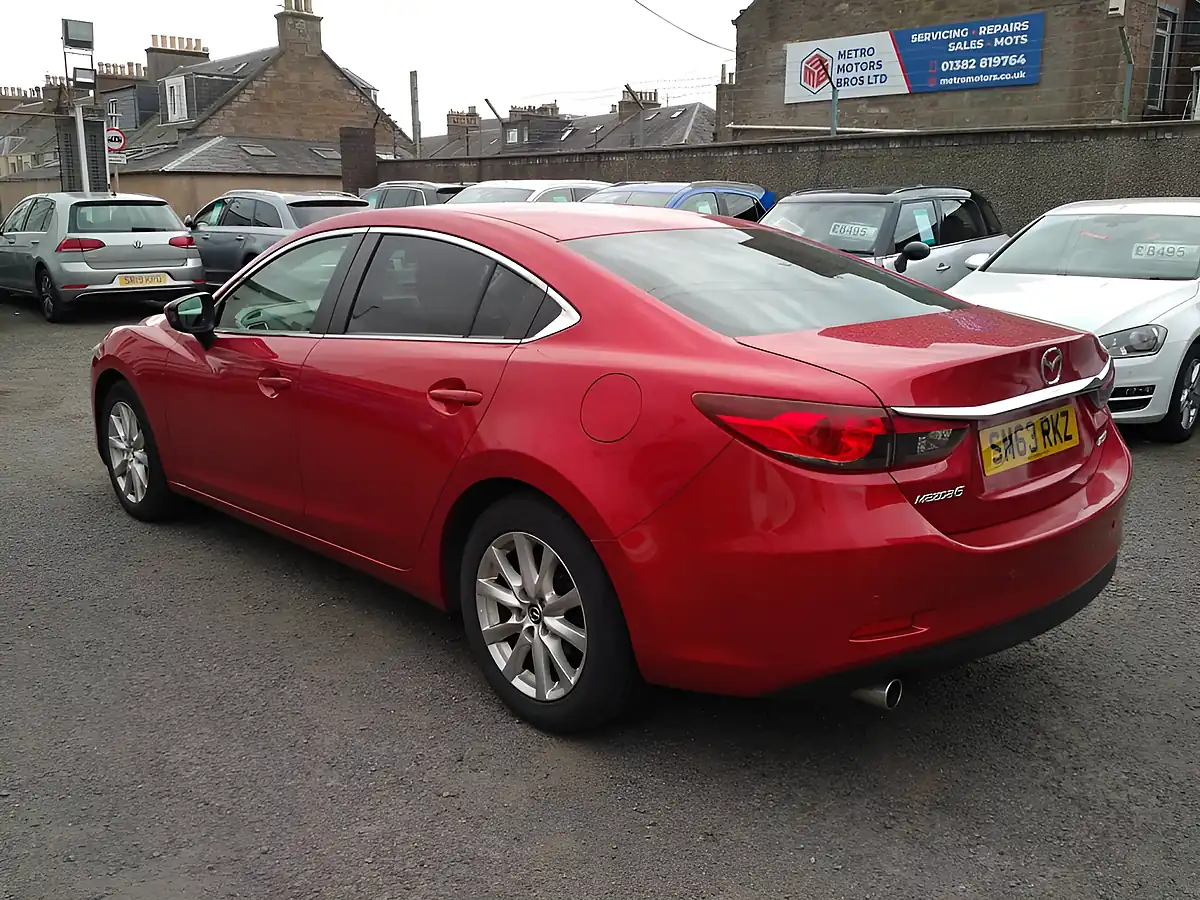 Used 2014 Mazda Mazda6 Se-L Red - Interior and Exterior details 4