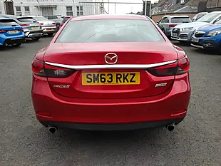 Used 2014 Mazda Mazda6 Se-L Red - Interior and Exterior details 5