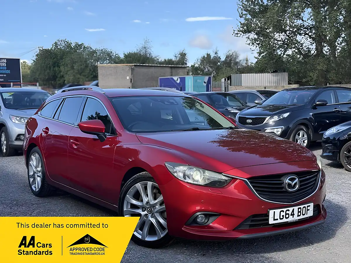 Used 2014 Mazda MAZDA6 Sport Nav Tourer Red - Front View
