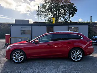 Used 2014 Mazda MAZDA6 Sport Nav Tourer Red - Interior and Exterior details 4