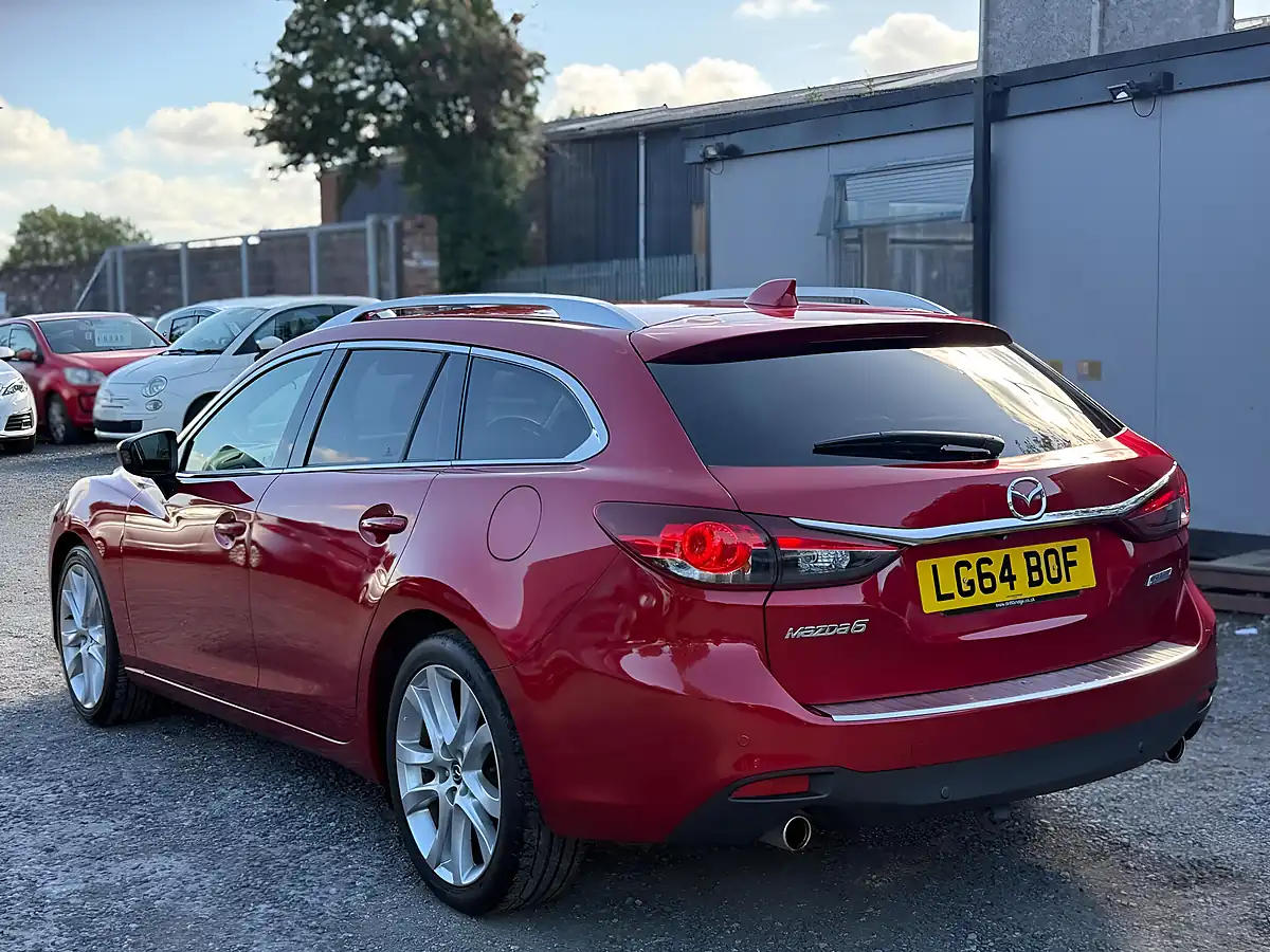 Used 2014 Mazda MAZDA6 Sport Nav Tourer Red - Interior and Exterior details 5