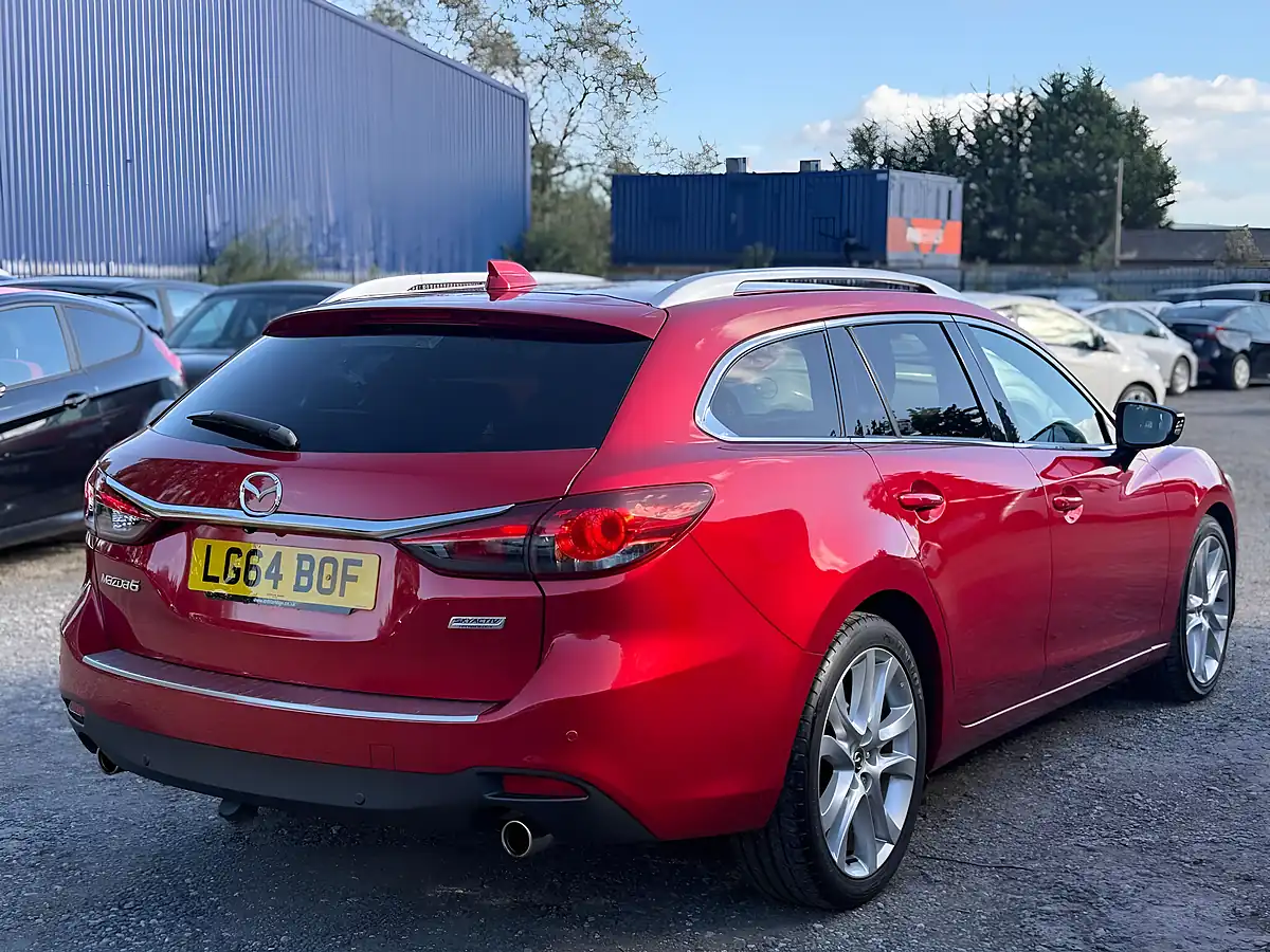 Used 2014 Mazda MAZDA6 Sport Nav Tourer Red - Interior and Exterior details 8