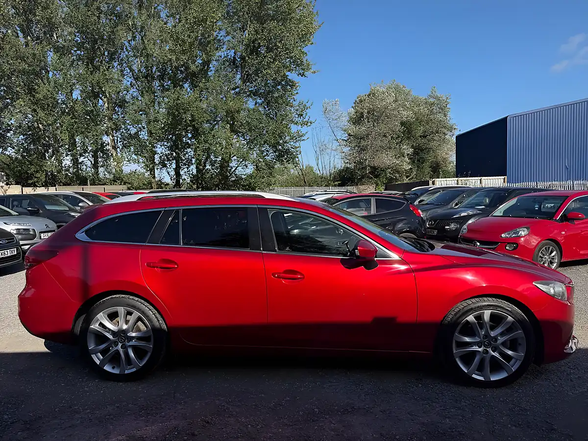 Used 2014 Mazda MAZDA6 Sport Nav Tourer Red - Interior and Exterior details 9