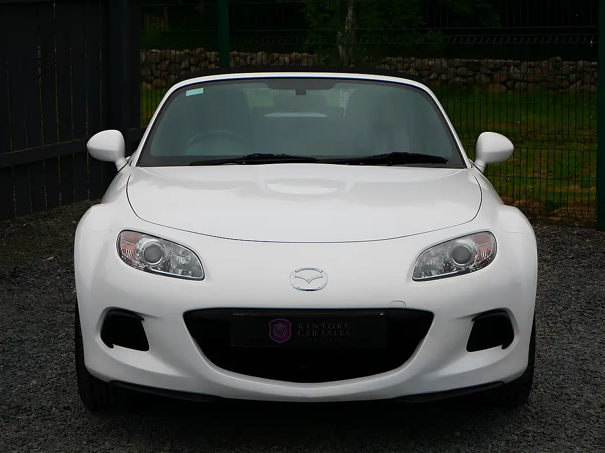 Used 2014 Mazda MX-5 Se White - Interior and Exterior details 3
