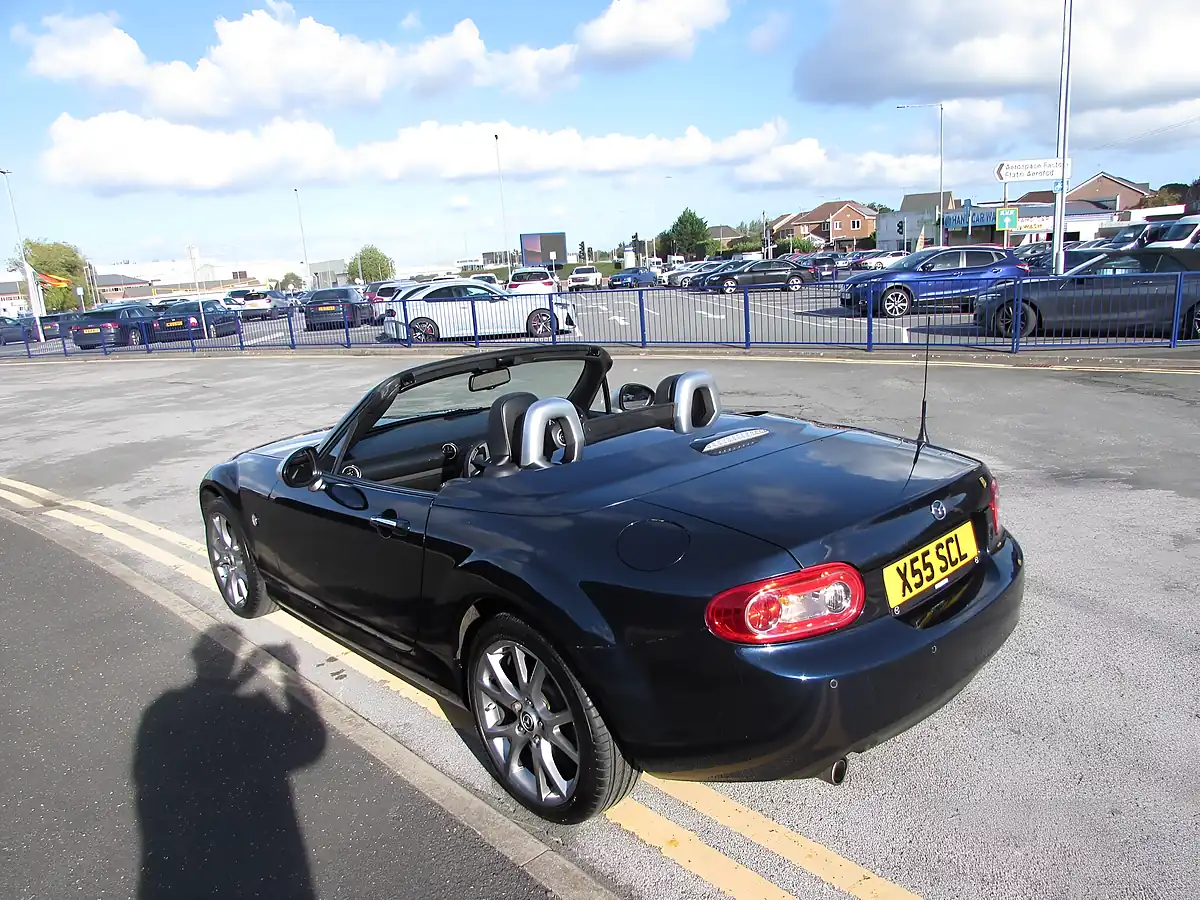 Used 2014 Mazda MX-5 Sport Venture Blue - Interior and Exterior details 5