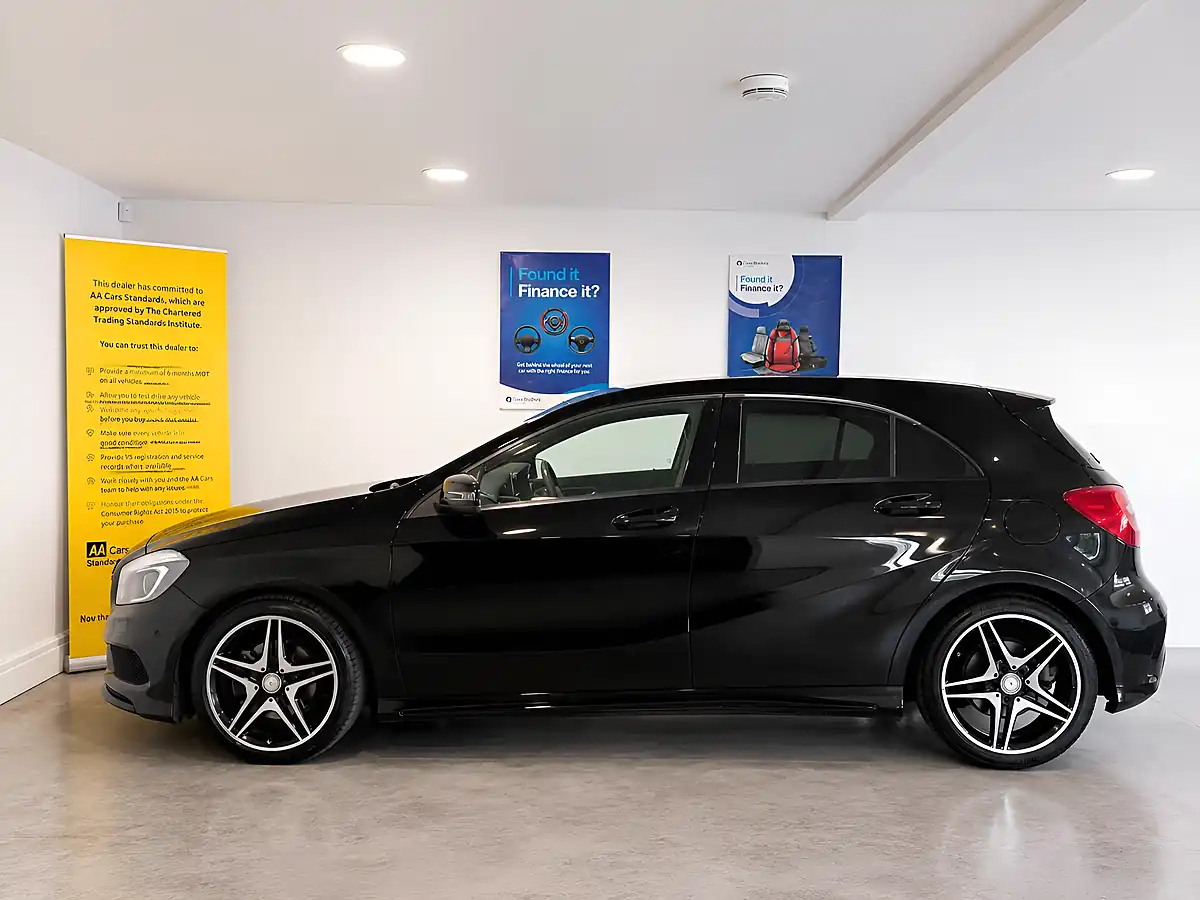 Used 2014 Mercedes a-Class AMG Sport Black - Interior and Exterior details 9