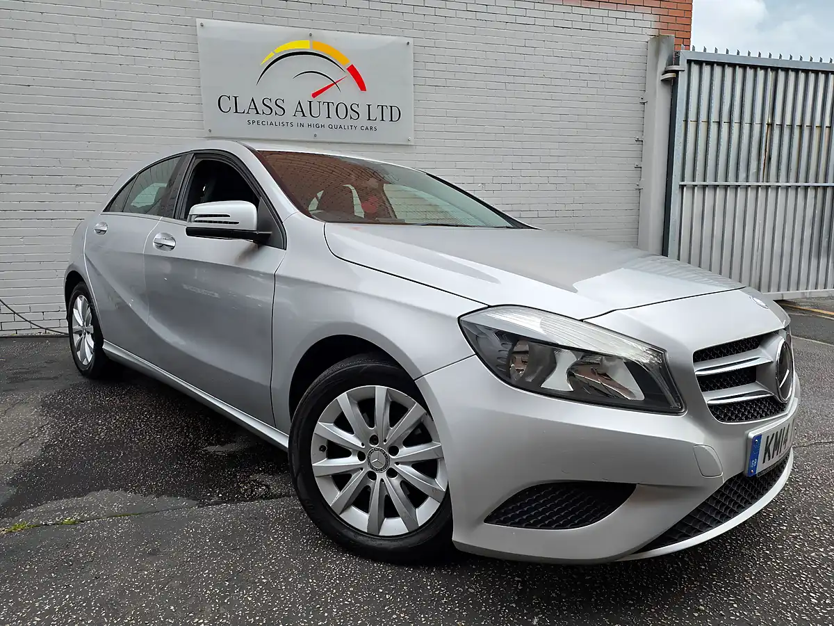 Used 2014 Mercedes a Class Se Silver - Front View
