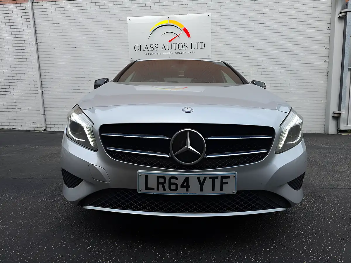 Used 2014 Mercedes a Class Sport Silver - Interior and Exterior details 2