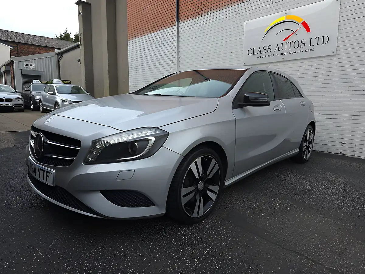 Used 2014 Mercedes a Class Sport Silver - Interior and Exterior details 7