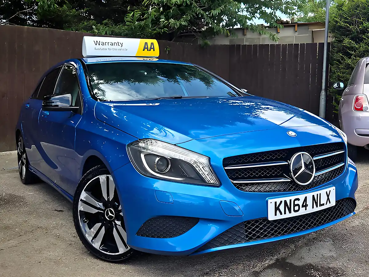Used 2014 Mercedes A200 Sport South Seas Blue - Front View