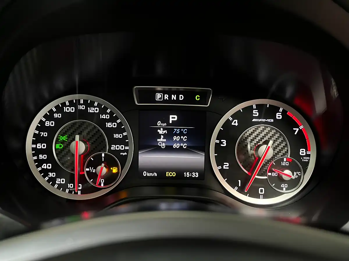 Used 2014 Mercedes-Benz a Class A45 AMG Black - Interior and Exterior details 11