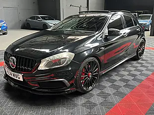 Used 2014 Mercedes-Benz a Class A45 AMG Black - Interior and Exterior details 2