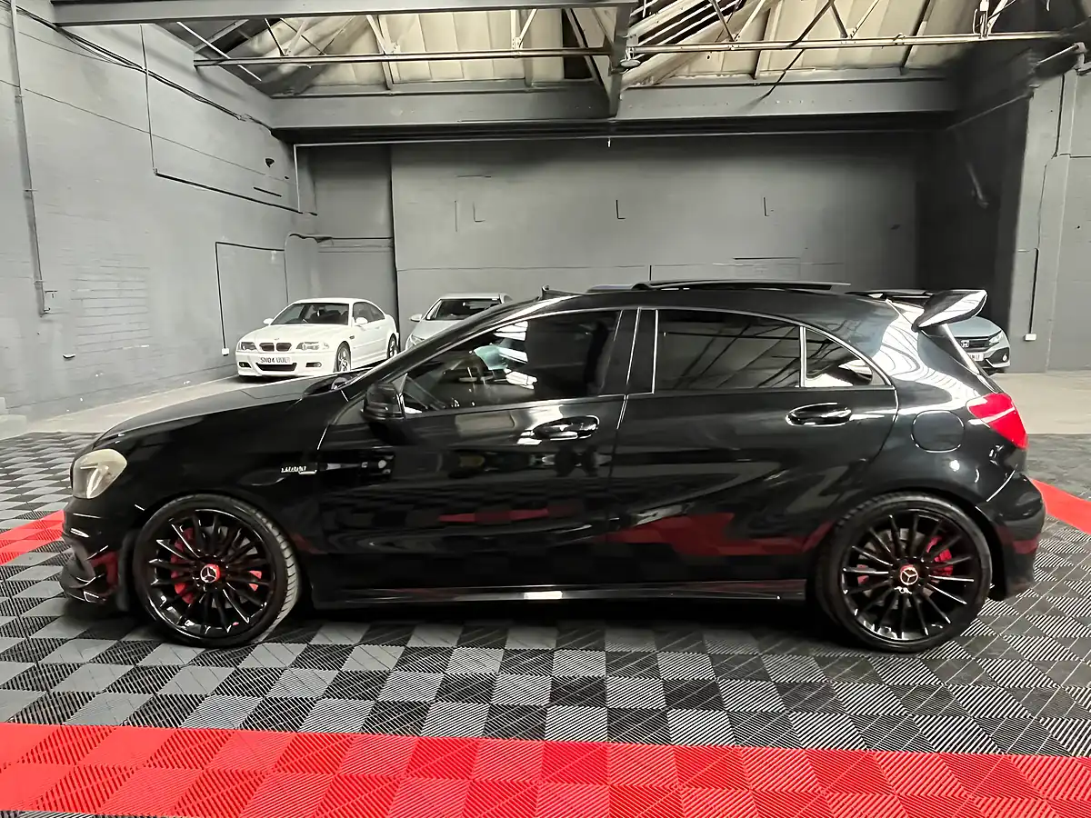 Used 2014 Mercedes-Benz a Class A45 AMG Black - Interior and Exterior details 3