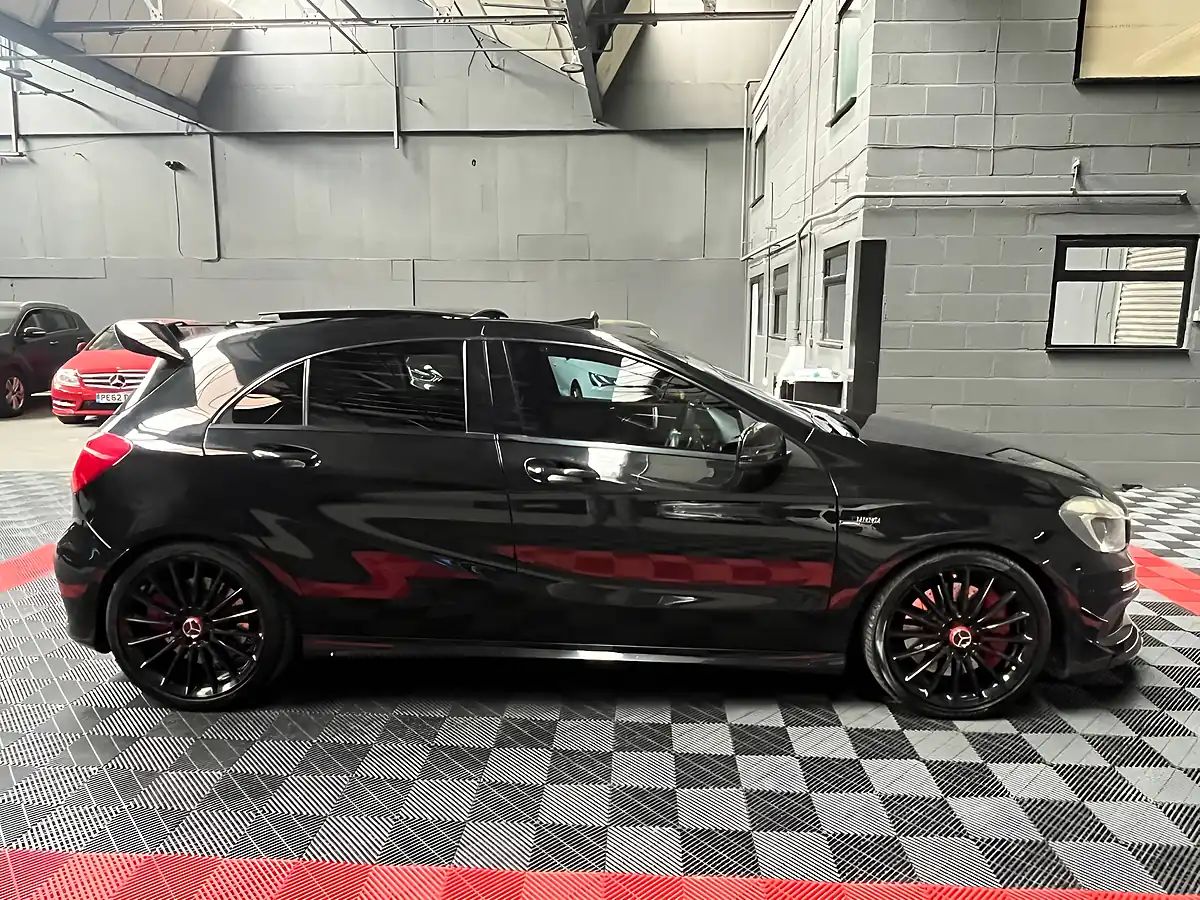 Used 2014 Mercedes-Benz a Class A45 AMG Black - Interior and Exterior details 4