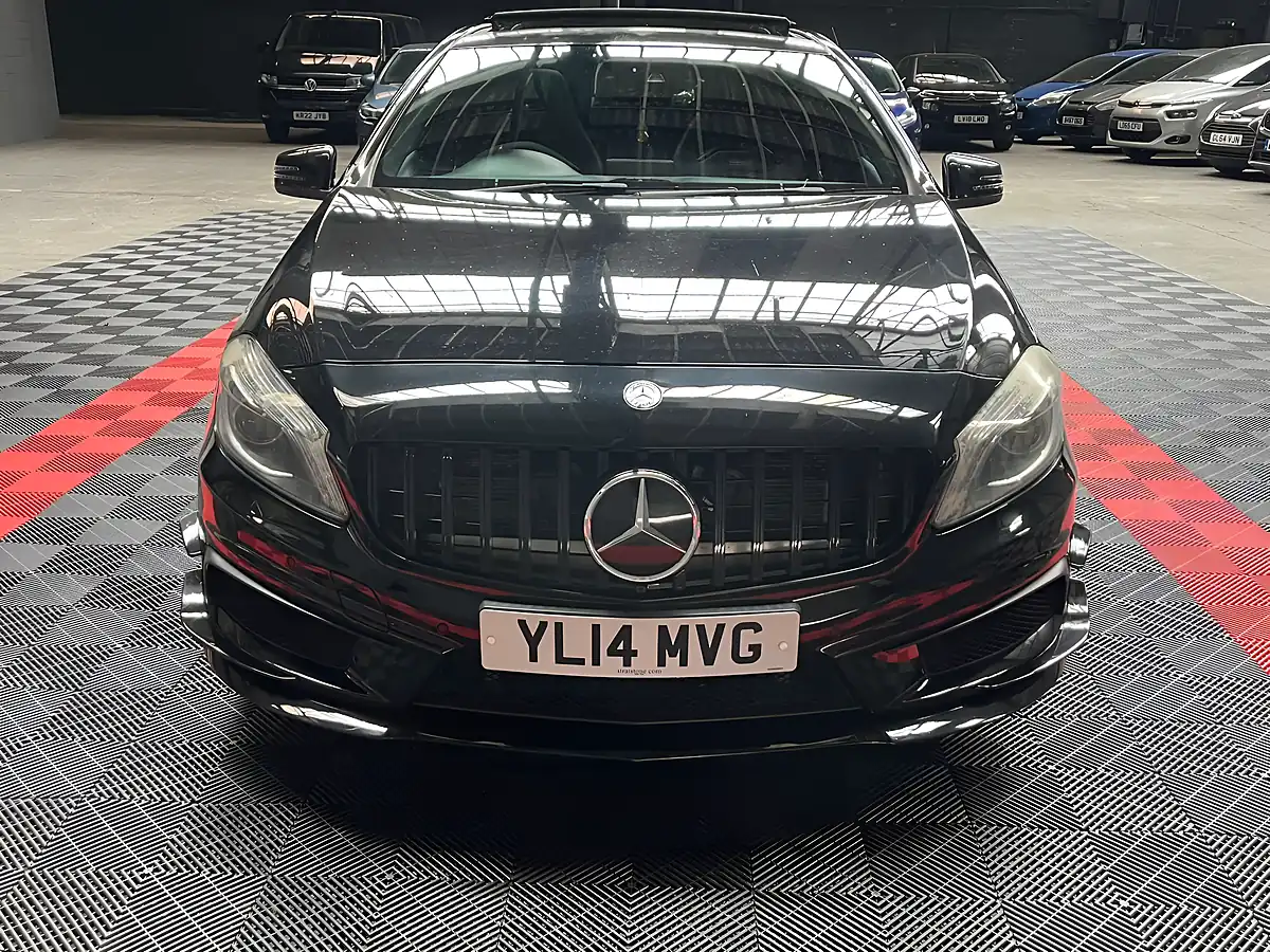 Used 2014 Mercedes-Benz a Class A45 AMG Black - Interior and Exterior details 5