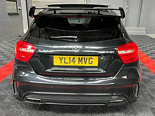 Used 2014 Mercedes-Benz a Class A45 AMG Black - Interior and Exterior details 6