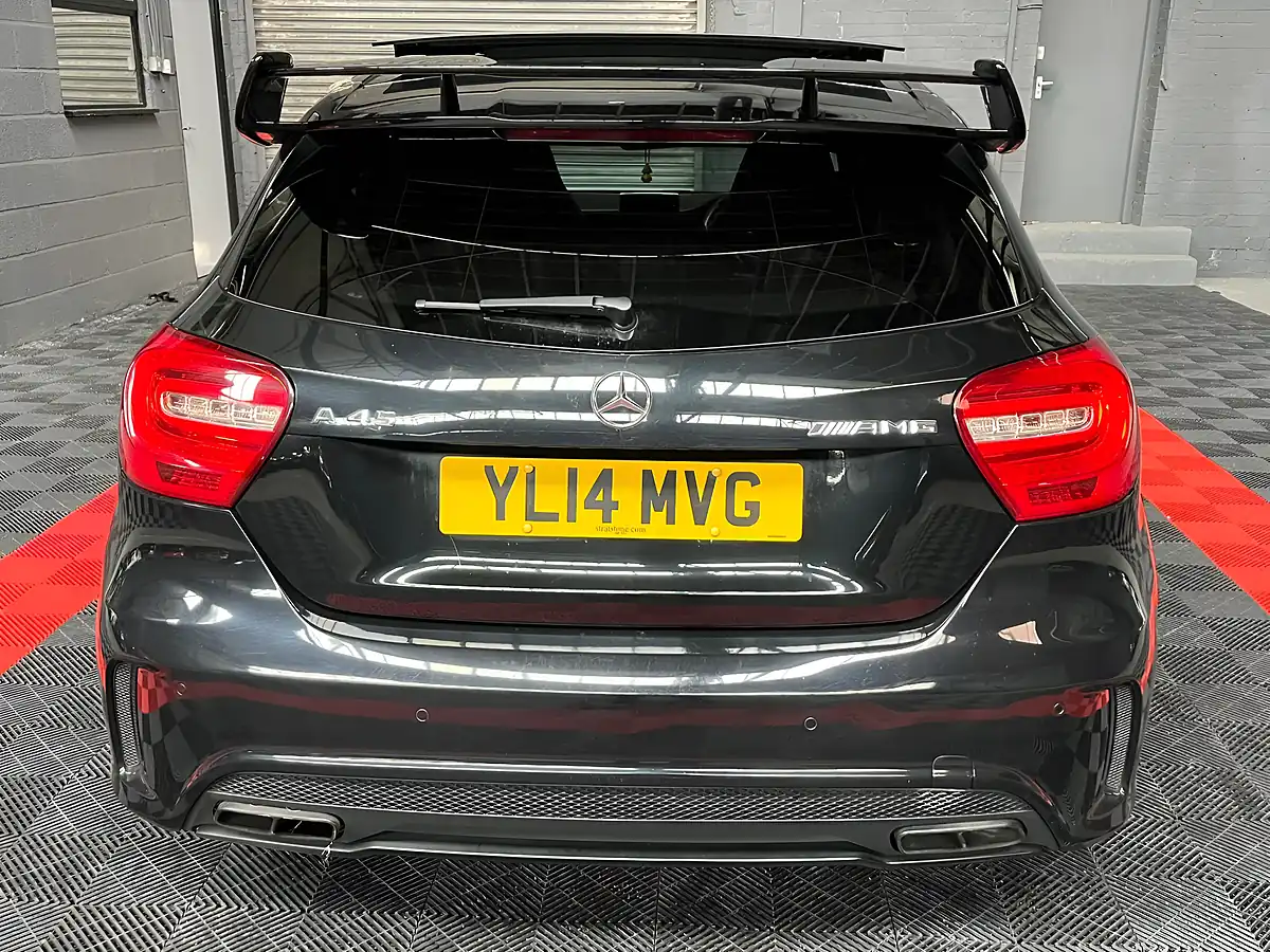 Used 2014 Mercedes-Benz a Class A45 AMG Black - Interior and Exterior details 6