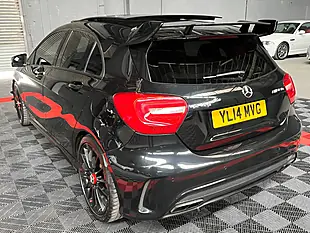 Used 2014 Mercedes-Benz a Class A45 AMG Black - Interior and Exterior details 7