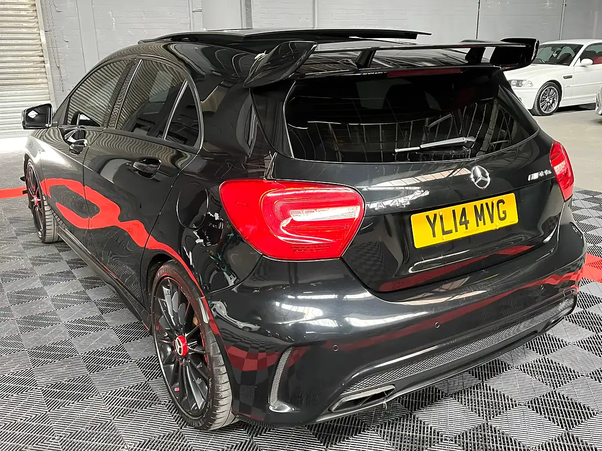 Used 2014 Mercedes-Benz a Class A45 AMG Black - Interior and Exterior details 7