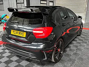 Used 2014 Mercedes-Benz a Class A45 AMG Black - Interior and Exterior details 8