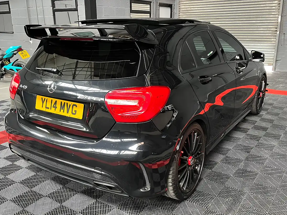 Used 2014 Mercedes-Benz a Class A45 AMG Black - Interior and Exterior details 8