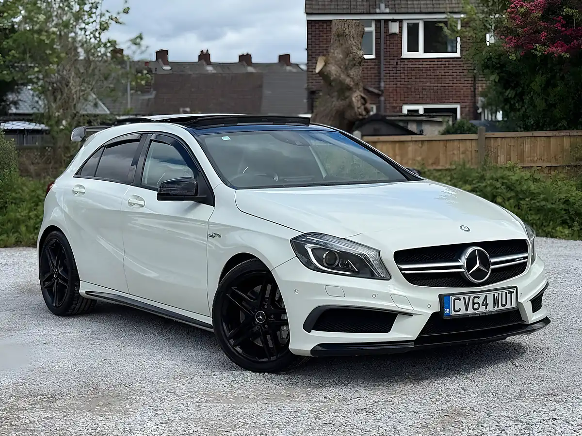 Used 2014 Mercedes-Benz a Class A45 AMG White - Front View