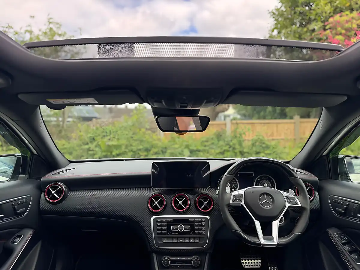 Used 2014 Mercedes-Benz a Class A45 AMG White - Interior and Exterior details 14